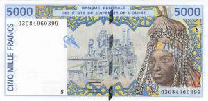 5000 Francs 2003